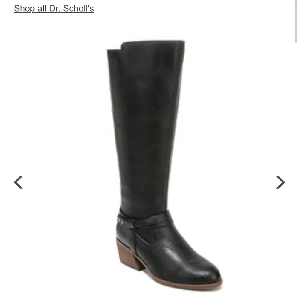 New Dr scholl’s liberate black boot